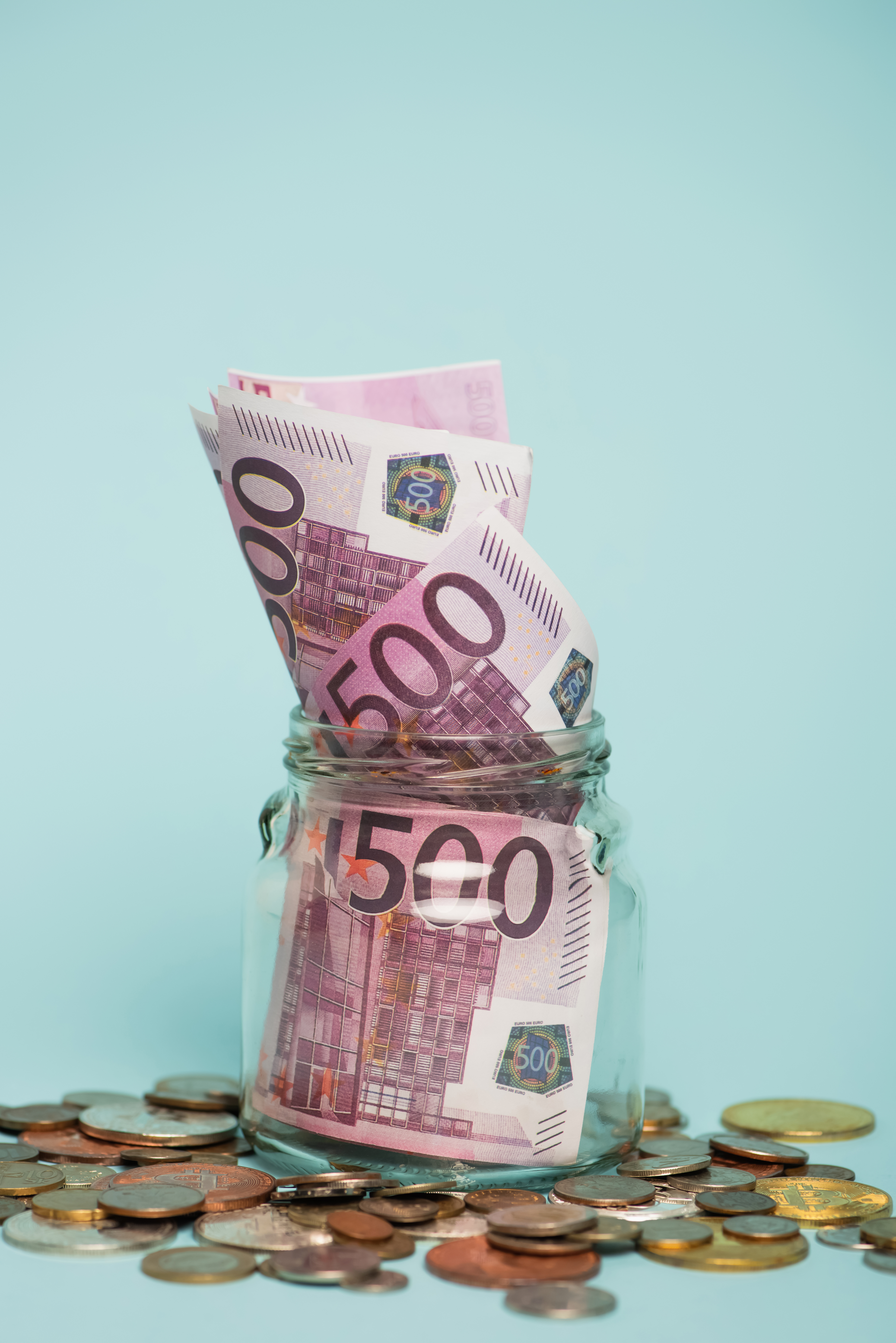 Geld im Glas